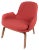 Easy Chair with Walnut Legs from Normann Copenhagen For Sale