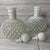 1930s Fenton Hobnail Opalescent Wrisley Cologne Bottles With Stoppers-a Pair For Sale In Washington DC - Image 6 of 8