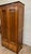 19th Century Antique Tiger Oak Carved Victorian Armoire Wardrobe Closet For Sale - Image 5 of 12