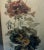 1899 Signed Floral Watercolor of a Flower Bouquet of Impatiens & Violets in the Original Frame For Sale In New York - Image 6 of 10