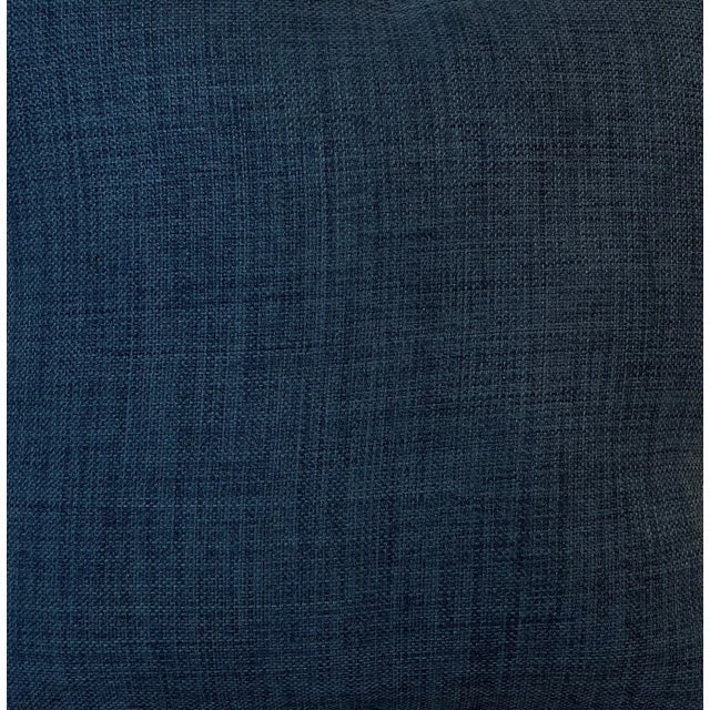 16" Square Pillow Embellished With a Stoic Silver Schnauzer Dog Portrait - Made in the U K For Sale - Image 9 of 12