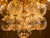 Mid-Century Brass and Glass Chandelier, Europe, 1960s For Sale - Image 11 of 12