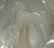1990s Clear Glass Back Relief Carved Horse Round Display Disc For Sale - Image 5 of 13