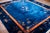 1920s Traditional Blue Open Field Floral Bird Knotted Antique Chinese Peking Rug For Sale - Image 9 of 10
