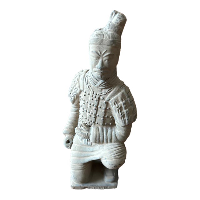 Terracotta Warrior Replica Kneeling Archer Statue, Chinese Qin Dynasty Style For Sale