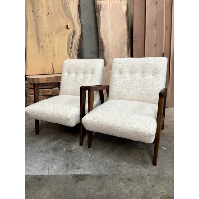 1960s Vintage Mid Century Lounge Chairs For Sale - Image 5 of 10