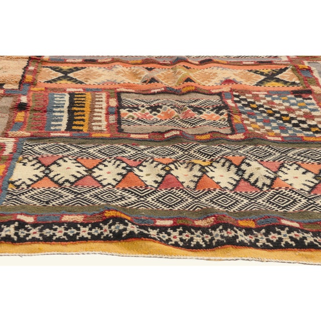 Berber Tribes of Morocco 22110 Taznakht Glaoui Moroccan Rug, 06'11 X 10'03 For Sale - Image 4 of 10