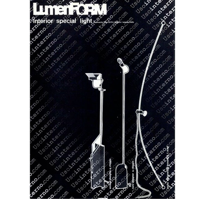 Suro Floor Lamp by Ennio Chiggio for Lumenform, 1970s For Sale - Image 14 of 15