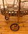 Metal Neoclassical Brass Serving Trolley, 1960s For Sale - Image 7 of 9