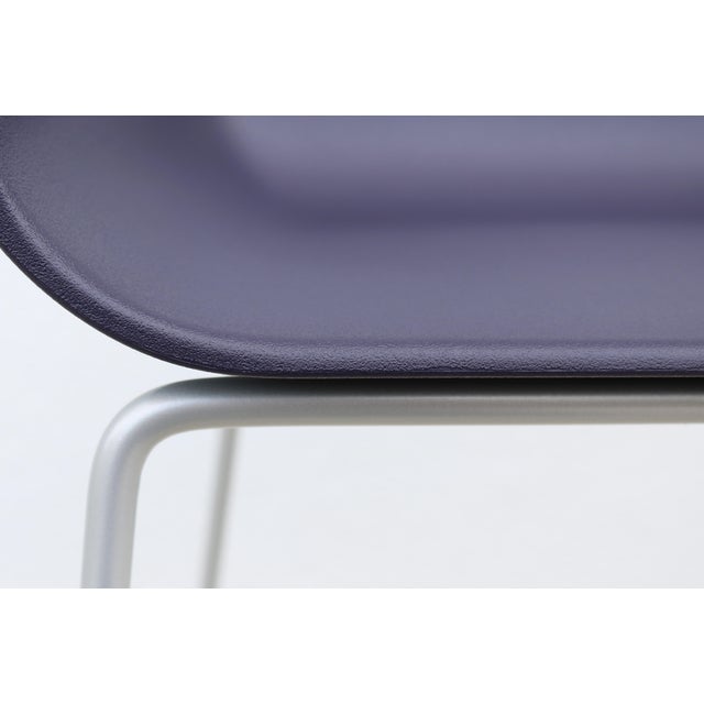 Modern Minimalist Steelcase Turnstone Scoop Bar Stool, 4 Available "New in Box" For Sale - Image 14 of 18