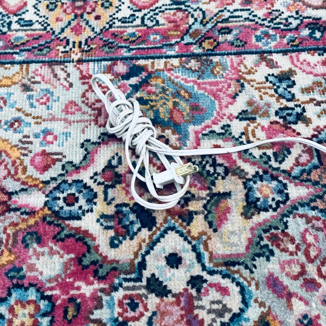 Metal Postmodern Memphis Style Enameled Steel Torchiere Floor Lamp For Sale - Image 7 of 12