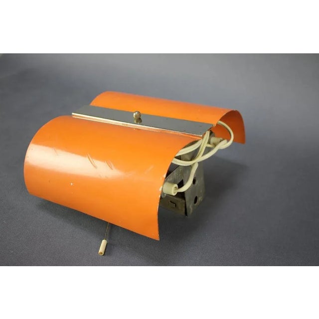 Mid-Century Modern Wall Light, Czechoslovakia, 1970s For Sale - Image 4 of 11