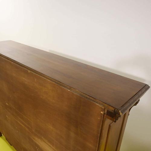 Brown Renaissance Wooden Bookcase with Lion Paw Feet and Three Shelves For Sale - Image 8 of 9