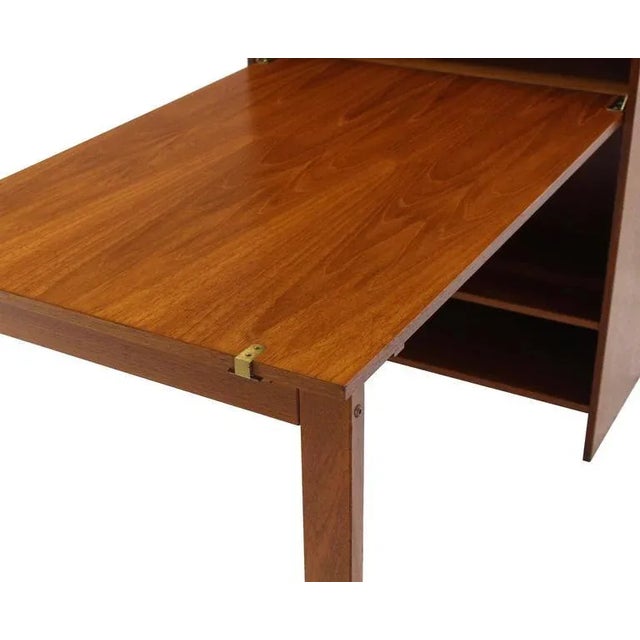 Vintage Mid Century Folding Dining Table Bookcase Chairish