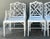 Vintage Chinese Chippendale Cane Dining Chairs - Set of 6 For Sale - Image 9 of 12