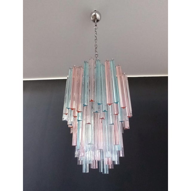 Mid-Century Modern Murano Chandelier, 1990 For Sale - Image 3 of 18