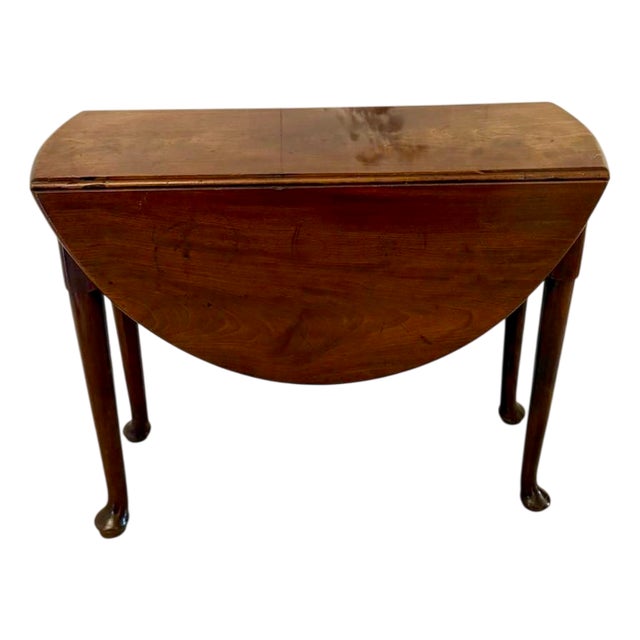 Antique George III Mahogany Drop Leaf Table, 1780 For Sale