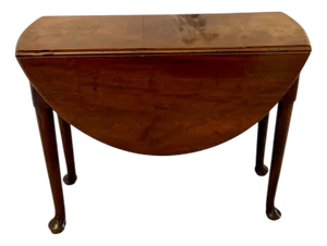Antique George III Mahogany Drop Leaf Table, 1780