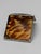 Amber 1900s Swedish Sterling Silver and Faux Tortoiseshell Floral Compact For Sale - Image 8 of 11