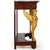 Fine French Empire Mahogany Gilt Figural Sphinx Pier Console Table C. 1815 For Sale - Image 6 of 18