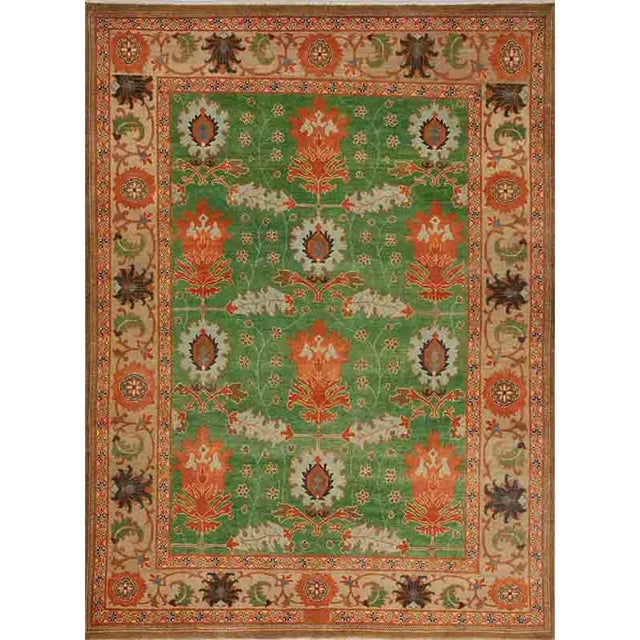 1970s Vintage Handwoven Persian Tabriz Area Rug 7'2" X 9'6" For Sale