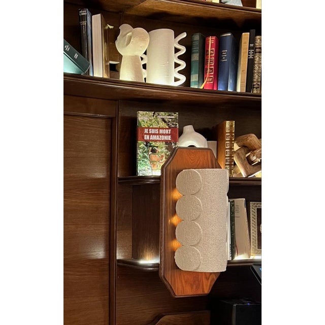 Summer Ceramic Wall Lamp by Katia Langeard For Sale - Image 4 of 6
