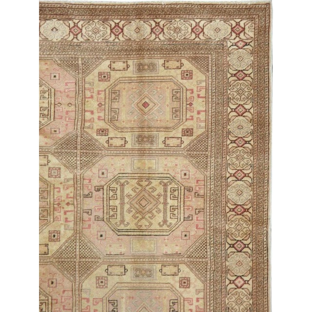 Rustic Galerie Shabab Collection Mid-20th Century Turkish Sivas Rug For Sale - Image 3 of 8