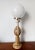 Metal Large Egg Lamp in Onyx and Opaline Glass, 1950s For Sale - Image 7 of 7
