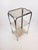 Vintage Chrome Shelving Unit with Glass Shelves, 1970s, in Good conditions. Designed 1970 to 1979