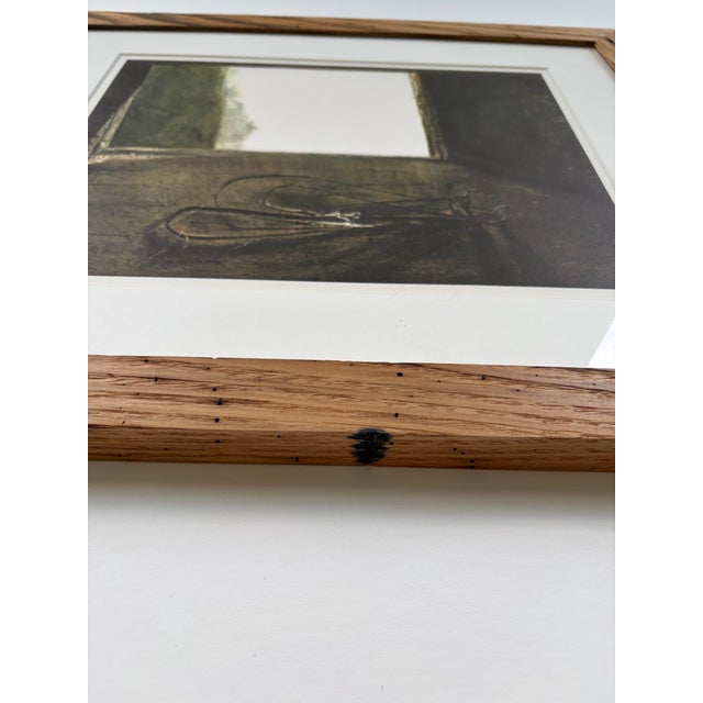Andrew Wyeth — Licensed Reproduction, Handmade American Chestnut Frame A quiet, atmospheric piece from Wyeth’s celebrated...