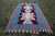 1980s Tribal Blue Ethnic Kilim For Sale - Image 4 of 13