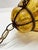 Mid-Century Italian Handblown Murano Amber Glass Cage Pendant Light from Seguso, 1940s For Sale - Image 15 of 16
