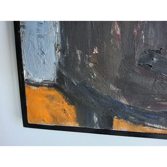 1975 Mid Century Scandinavian Interior Still Life Painting by Swedish Artist Ulla Borgstrom For Sale - Image 10 of 16
