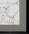 Drawing/Sketching Materials Alberto Godoy Modern Black and White Abstract Figurative Pencil Drawing Study of a Seated Man, 21st Century For Sale - Image 7 of 10