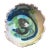 Fornaro Italian Ceramic Blue & Green Dish For Sale