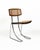 Vintage Cantilever Chairs in Chrome, Wood and Vienna Straw, 1970s, Set of 4 For Sale - Image 9 of 14
