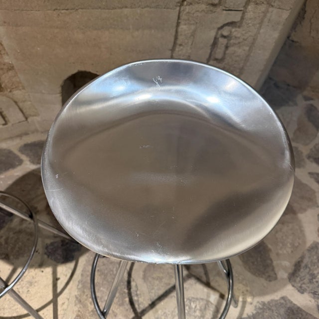 For your consideration, a pair of Jamaica Bar Stool, an iconic piece of contemporary Spanish furniture designed by Pepe...