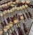 1960s Vintage Siam Thai Flatware and Cutlery Set | Brass + Rosewood For Sale - Image 5 of 11