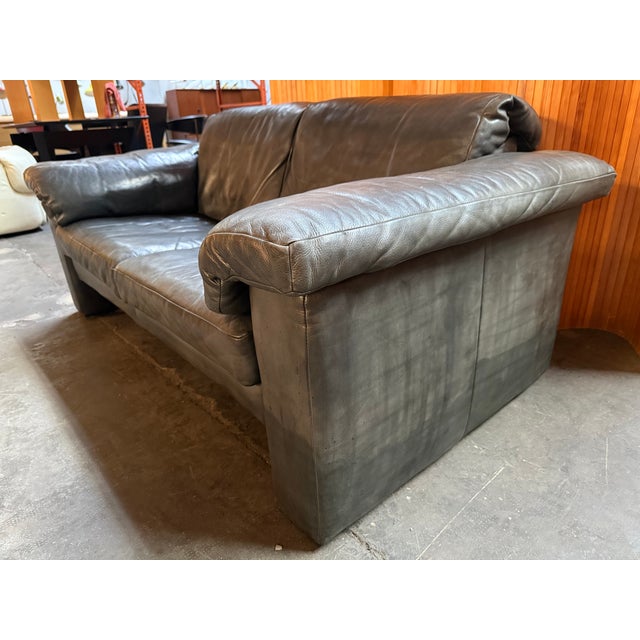 1980s Vintage Grey 2-Seater Sofa from Rolf Benz, 1980s For Sale - Image 5 of 10