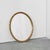 Wood Oval Mirror in Gilt Wood from Dyrlund, 1960s For Sale - Image 7 of 9