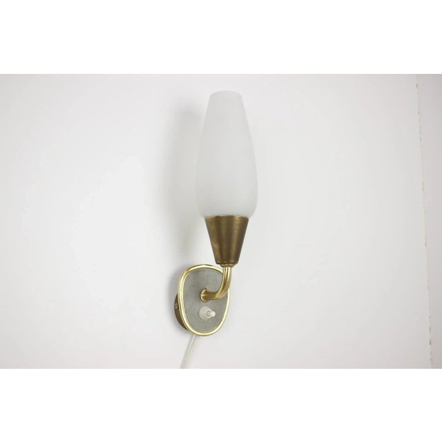 German Wall Lamp, 1960s For Sale - Image 3 of 10