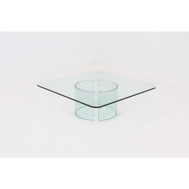 Italian Modern Glass Coffee Table by Gallotti & Radice, 1970s For Sale - Image 9 of 13