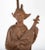 1920s French Chinoiserie Style Terracotta Musician Mounted as Lamp For Sale - Image 9 of 10