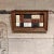 Modern 1980s Modern Pottery Tile Wall Art, Framed Wood, Geometric Design For Sale - Image 3 of 11