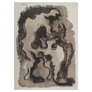 Jacques Lipchitz, The Fire Bearer, Original Lithograph For Sale