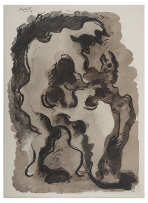Jacques Lipchitz, The Fire Bearer, Original Lithograph