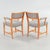 Wood Josef Frank 695 Armchairs Svenskt Tenn Set of Four For Sale - Image 7 of 11