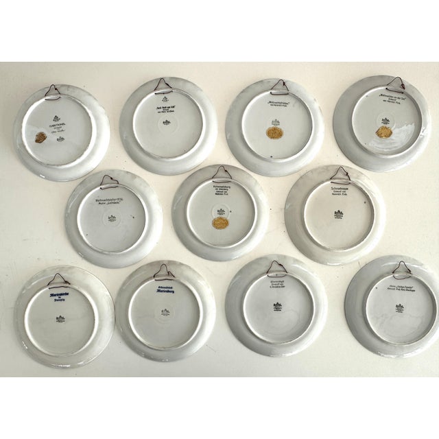 Ceramic Christmas Wall Plates from Rosenthal, 1932-1943, Set of 11 For Sale - Image 3 of 18