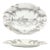 Juliska “Country Estate, Flint (Gray)” Stoneware Oval Serving Platter 15” For Sale