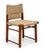 Wood Italian Wooden Dining Chairs with Canvas Upholstery, 1970s, Set of 4 For Sale - Image 7 of 10
